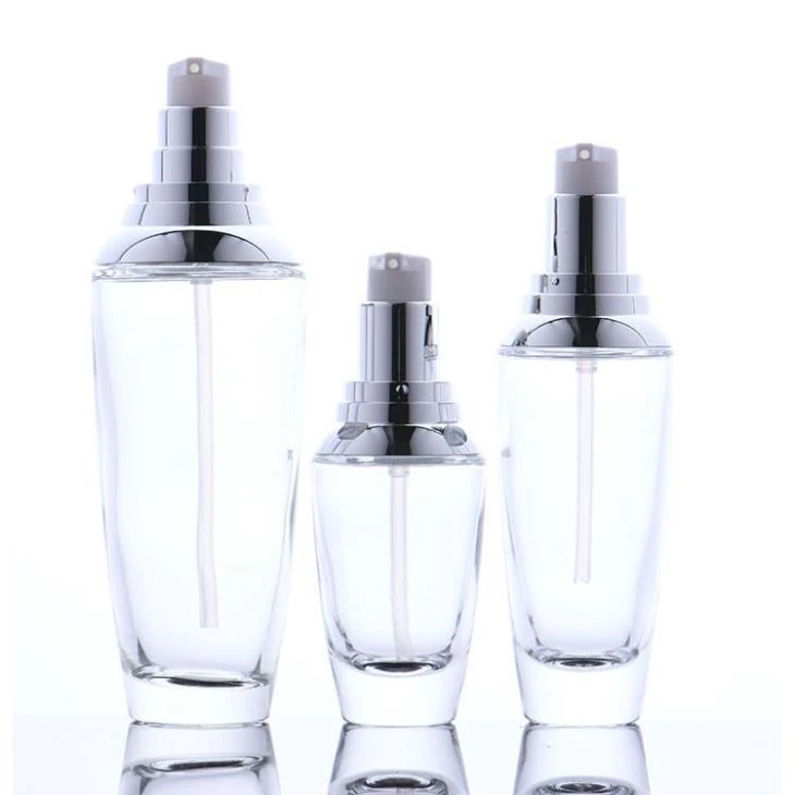 Bottiglie per cosmetici in vetro campione gratuito